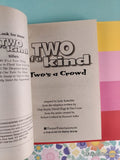 Vintage 1999 1st Printing Two's a Crowd Two of a Kind #7 Softcover, Like New