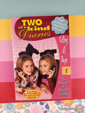 Vintage 2000 1st Printings Two of a Kind Diaries #9, #10, #11 Softcovers, Like New