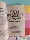 Vintage 2000 1st Printings Two of a Kind Diaries #9, #10, #11 Softcovers, Like New