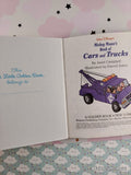 Vintage 1993 Disney's Mickey Mouse's Book of Cars & Trucks First Little Golden Book Miniature Hardcover