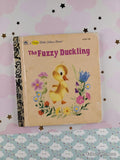 Vintage 1994 The Fuzzy Duckling First Little Golden Book Miniature Hardcover