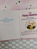 Vintage 1994 The Fuzzy Duckling First Little Golden Book Miniature Hardcover