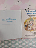 Vintage 1986 To Grandmother's House We Go First Little Golden Book Miniature Hardcover