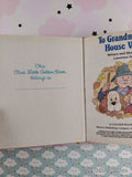 Vintage 1986 To Grandmother's House We Go First Little Golden Book Miniature Hardcover