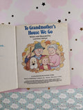 Vintage 1986 To Grandmother's House We Go First Little Golden Book Miniature Hardcover
