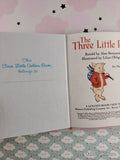 Vintage 1988 The Three Little Pigs First Little Golden Book Miniature Hardcover