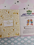 Vintage 1997 Sesame Street: Zip! Pop! Hop! & Other Fun Words to Say First Little Golden Book Miniature Hardcover