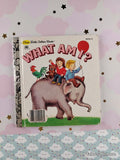 Vintage 1981 What Am I? First Little Golden Book Miniature Hardcover