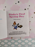 Vintage 1990 Pinky's First Spring Day First Little Golden Book Miniature Hardcover