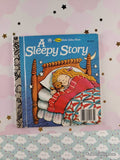 Vintage 1982 A Sleepy Story First Little Golden Book Miniature Hardcover