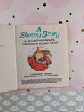 Vintage 1982 A Sleepy Story First Little Golden Book Miniature Hardcover