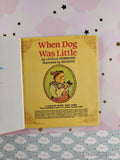 Vintage 1983 When Dog Was Little First Little Golden Book Miniature Hardcover