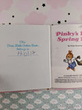 Vintage 1990 Pinky's First Spring Day First Little Golden Book Miniature Hardcover