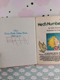 Vintage 1981 Ned's Number Book First Little Golden Book Miniature Hardcover