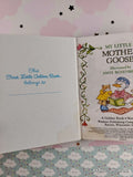 Vintage 1993 My Little Mother Goose First Little Golden Book Miniature Hardcover