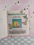 Vintage 1981 Ned's Number Book First Little Golden Book Miniature Hardcover
