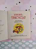 Vintage 1982 Stevie's Tricycle First Little Golden Book Miniature Hardcover