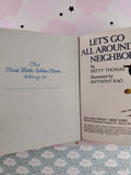 Vintage 1982 Let's Go All Around the Neighborhood First Little Golden Book Miniature Hardcover