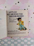 Vintage 1982 Let's Go All Around the Neighborhood First Little Golden Book Miniature Hardcover