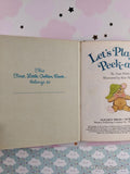 Vintage 1981 1st Printing Let's Play Peek-a-Boo First Little Golden Book Miniature Hardcover