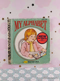 Vintage 1981 1st Printing My Alphabet First Little Golden Book Miniature Hardcover