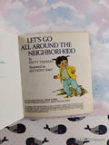 Vintage 1991 Let's Go All Around the Neighborhood First Little Golden Book Miniature Hardcover