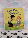 Vintage 1981 Let's Play Peek-a-Boo First Little Golden Book Miniature Hardcover