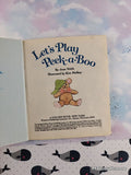 Vintage 1981 Let's Play Peek-a-Boo First Little Golden Book Miniature Hardcover