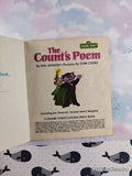 Vintage 1978 Sesame Street: The Count's Poem First Little Golden Book Miniature Hardcover
