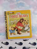 Vintage 1997 The Three Bears First Little Golden Book Miniature Hardcover