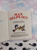 Vintage 1984 Max Helps Out First Little Golden Book Miniature Hardcover