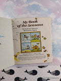 Vintage 1982 My Book of the Seasons First Little Golden Book Miniature Hardcover