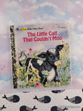 Vintage 1992 The Little Calf That Couldn't Moo First Little Golden Book Miniature Hardcover