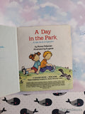 Vintage 1985 A Day in the Park First Little Golden Book Miniature Hardcover