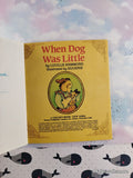 Vintage 1991 When Dog Was Little First Little Golden Book Miniature Hardcover