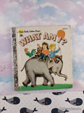 Vintage 1981 What Am I? First Little Golden Book Miniature Hardcover
