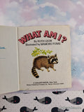 Vintage 1981 What Am I? First Little Golden Book Miniature Hardcover