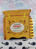 Vintage 1964 My Toys: A Chubby Playskool Playbook Spiral-Bound Board Book Miniature Hardcover