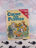 Vintage 1988 Count the Puppies Rand McNally Junior Elf Miniature Hardcover, Like New
