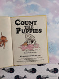 Vintage 1988 Count the Puppies Rand McNally Junior Elf Miniature Hardcover, Like New