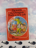 Vintage 1983 1st Printing Dennis the Dragon Finds a New Job Ladybird Books Miniature Hardcover