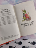 Vintage 1983 1st Printing Dennis the Dragon Finds a New Job Ladybird Books Miniature Hardcover