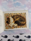 Vintage 1989 PostCats: Lesley Anne Ivory's Cat Paintings Miniature Hardcover, Like New