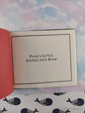 Vintage 1995 Pooh's Little Instruction Book Miniature Hardcover, Like New