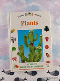 Vintage 1993 1st Printing Plants: A Child's First Encyclopedia Hardcover, Like New