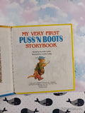 Vintage 1995 My Very First Puss 'n Boots Storybook Creative Child Press Miniature Hardcover