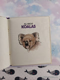 Vintage 1988 All About Koalas Wendy's World Wildlife WWF Miniature Hardcover