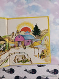Vintage 1975 Mother Goose on the Farm Golden Tell-a-Tale Miniature Hardcover, Like New