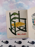 Vintage Rand McNally Tiny-Toddler Elf Miniature Board Book: All Mine Hardcover