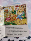 Vintage 1994 Upside-Down Ears Tales from the Carrot Patch Board Book Hardcover